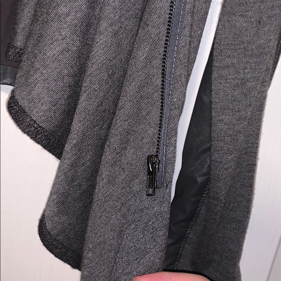 BLANKNYC drape faux leather jacket - Picture 4 of 5